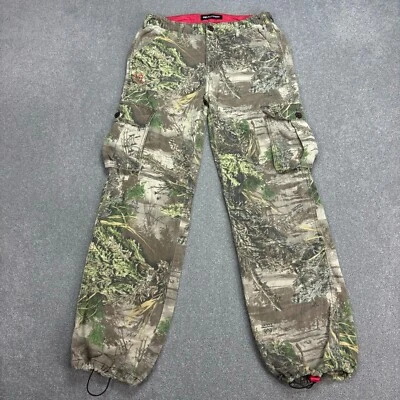 Realtree Hose Damen 30 x 30 braun Canvas Zimmermann Camouflage Y2K Arbeitskle... - Bild 1 von 4