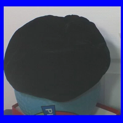 BlackVelvet Beret Hat Woman's 1940'S - Image 1 of 2