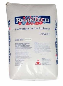 Resintech CG-8 Water Softener Replacement Resin 8% Cross Linked 1 Cu Ft Media - Picture 1 of 3