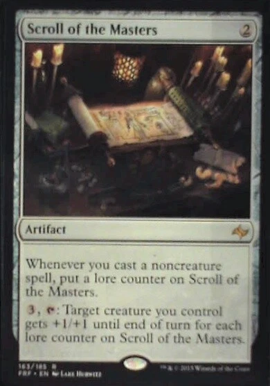 Scroll of the Masters - Fate Reforged: #163, Magic: The Gathering Nm R237 - Image 1 of 1