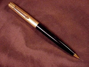 ^PARKER 51 MECH. PENCIL BLACK  GF/CAP/TRIM/CONVERGING LINE, LARGE "51" CAP MARKS - Picture 1 of 9