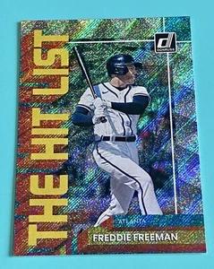 2022 Panini Donruss - The Hit List Rapture #THL-7 Freddie Freeman - Picture 1 of 2