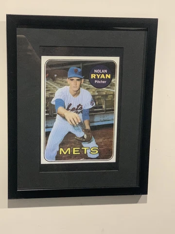 1969 Topps Nolan Ryan (Custom Mini Poser) Frame Not Included (READ) Cover