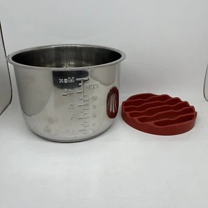 Instant Pot Replacement Bowl for IP-LUX60 6-Quart OEM 10 Cup 4 L + Rubber Insert - Picture 1 of 11