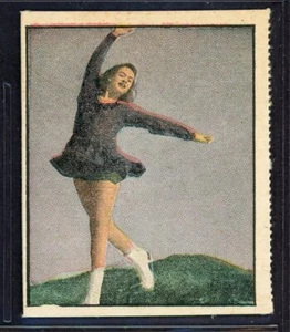 Patinador sobre hielo Berk Ross 1951 # 3-17 Yvonne Claire Sherman 25898 - Imagen 1 de 2