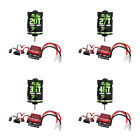 F540 Brushed Motor with 60A Electric Speed Controller for 1/10 RC Car 2S 3S Lipo