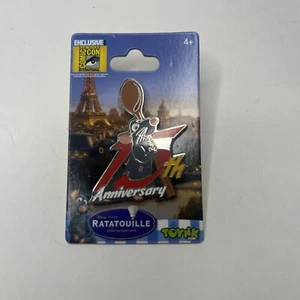 SDCC 2022 Exclusive Disney Ratatouille 15th Anniversary Enamel Pin Limited Toynk - Picture 1 of 3