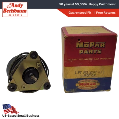 1949-1954 Chrysler Town & Country New Yorker Defroster Motor 1297673 NOS - Image 1 of 4
