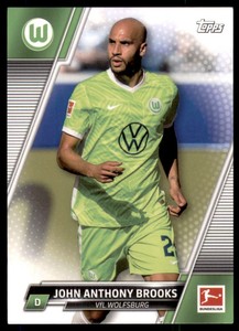 2021-22 Bundesliga Base #177 John Anthony Brooks - VfL WOLFSBURG