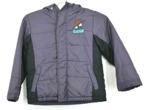 Disney Kids Phineas & Ferb Agent P Zip & Snap Front Purple Coat Back Graphic 8 - Picture 1 of 8