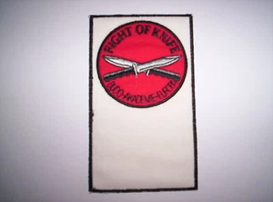  Aufnäher  Fight of Knife ca 7,5 x 11.5 cm - Picture 1 of 1