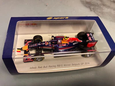 1:43 Spark SB070 Infiniti Red Bull RB10 Daniel Ricciardo Winner Belgian GP 2014 - Bild 1 von 2