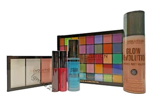 Paleta de sombras de ojos Revolution London Colour Burst Primer iluminador crema labios  - Imagen 1 de 2