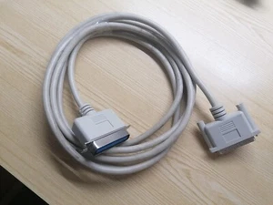 Kabel v. PC z. Drucker, gegossen, weiß, 2,80m (passt f. viele Druckermodelle) - Bild 1 von 5