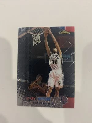 Tarjeta de baloncesto 1999-00 Finest New Jersey Nets #7 Kerry Kittles Foto 1 de 3
