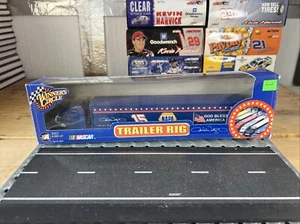 2002 Winners Circle #15 Waltrip Hauler Rig - Box Damage - Semi/Trailer Near Mint - Picture 1 of 14