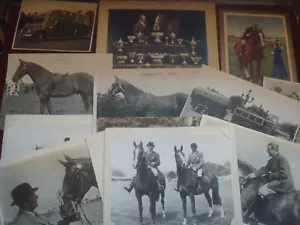 CHAMPION EQUESTRIAN BOB STANLEY PHOTOGRAPHS of HIS WINNING HORSES - Picture 1 of 24