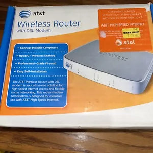 AT&T WIRELESS ROUTER MODEM 2701HG-B GATEWAY - Picture 1 of 6