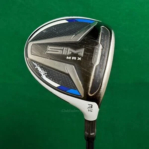 TaylorMade SIM Max 15° Fairway 3 Wood Ventus Blue FW 5-R Graphite Regular - Picture 1 of 3