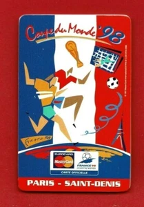FRANCE '98 - FOOTBALL WORLD CUP 1998 MEMORABILIA - PARIS STREET MAP (TE12) - Picture 1 of 4