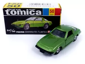 TOMY Tomica Mazda Savanna RX-7 Limited / 30° Anniversario / Raro Interno Nero - Foto 1 di 10