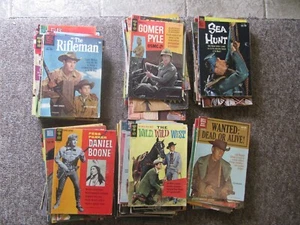 Riesige 50er/60er Jahre TV Comic Sammlung. Dell, Goldschlüssel. Viele #1 - Bild 1 von 16