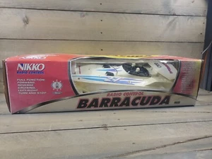 Vintage Nikko Barracuda 9.6V Radio Control Boat #19203 Scale 1:30 NIOB - Picture 1 of 10