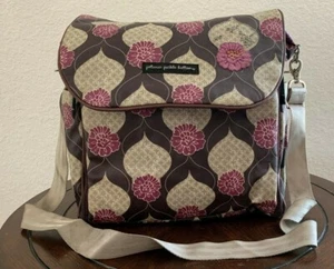 Petunia Pickle Bottom Boxy Backpack Floral Diaper Shoulder Carry-all Bag  - Picture 1 of 11