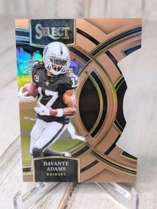 2023 Panini Select - Premier Level Davante Adams #182 Copper Prizm Die-Cut /299 - Picture 1 of 2