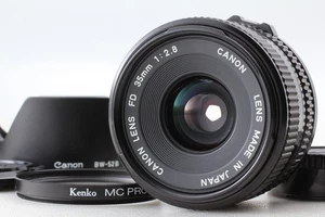 [Near MINT / Hood] Canon New FD NFD 35mm F/2.8 Wide Lens for AE-1 F-1 A-1 JAPAN - Picture 1 of 9