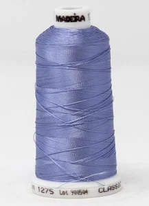 Madeira Classic Rayon 40, #1275 PERIWINKLE 1000m Embroidery Thread - Picture 1 of 1