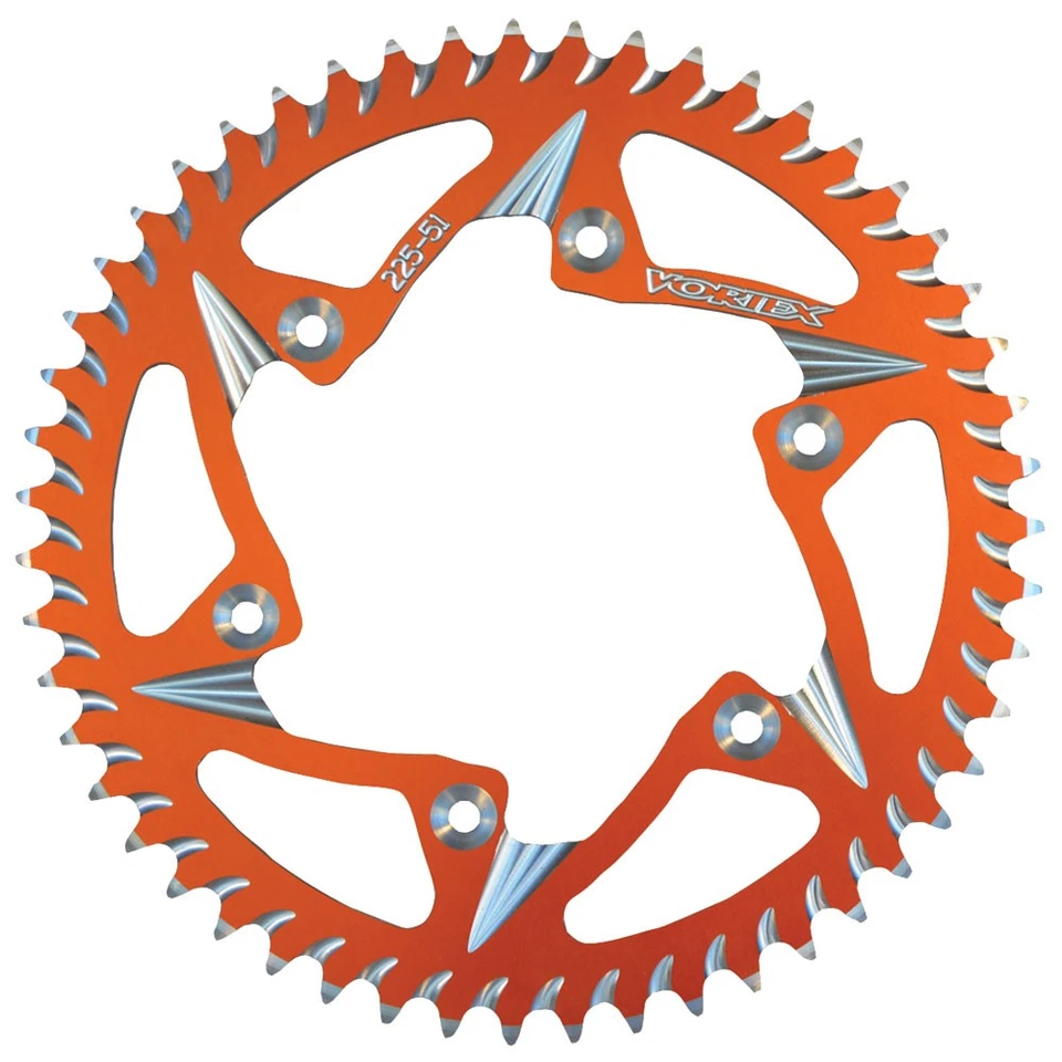 Vortex 428 Aluminum Rear Sprocket 46 Tooth Orange for KTM HUSQVARNA GASGAS - Image 1 of 1