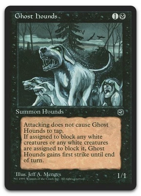 Ghost Hounds (NM) Homelands HML Magic MTG - Image 1 of 2