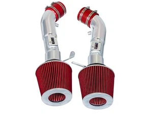 Cold Heat Shield Air Intake + RED Filter for 09-20 370Z / 08-13 G37 3.7L V6 - Picture 1 of 5