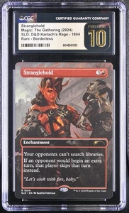 STRANGLEHOLD | MTG Secret Lair: D&D Karlach's Rage | Non-Foil | PRISTINE 10 - Picture 1 of 1