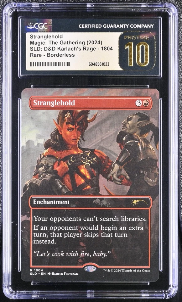 STRANGLEHOLD | MTG Secret Lair: D&D Karlach's Rage | Non-Foil | PRISTINE 10 - Image 1 of 1