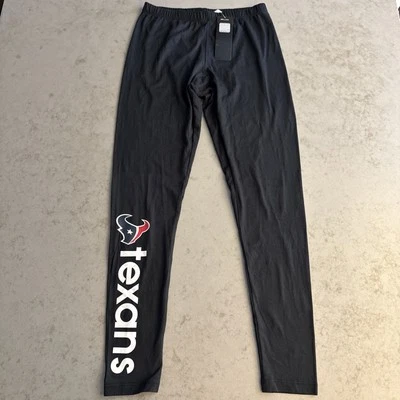 全新带标签女式 S G-III 4her Carl BanksNFL 休斯顿德州人紧身裤黑色 — 第 1/4 张图片