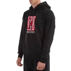 Felpa con cappuccio MARCELO BURLON Contea di Milano stampa croce rurale slim Terry M - Foto 1 di 13