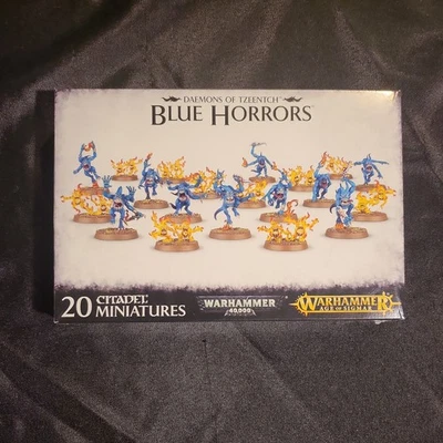 Games Workshop Warhammer Age of Sigmar Daemons of Tzeentch Blue Horrors Box - Image 1 of 2
