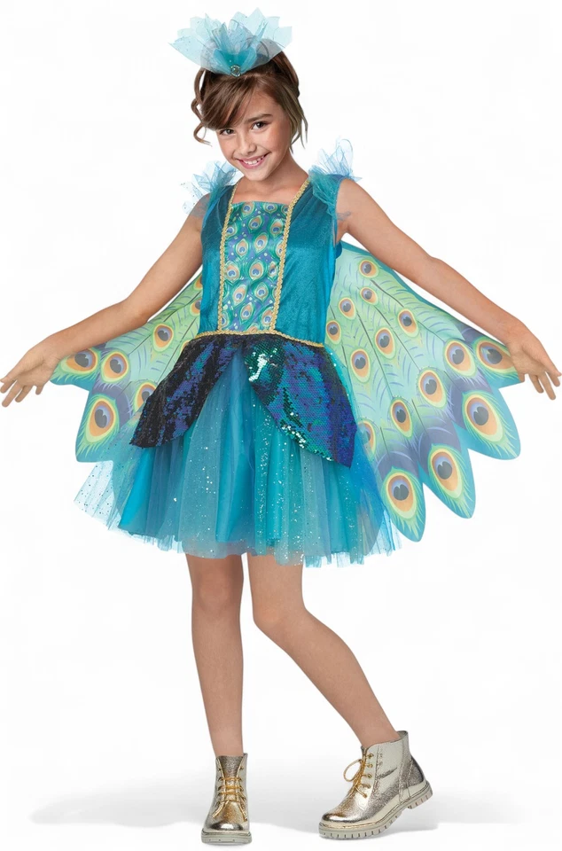 Peacock Child Costume - Image 1 of 1