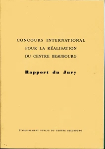 Beaubourg – Centre Pompidou- Results of Architectural Design Competition 1971 - Picture 1 of 5