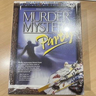 Murder Mystery Party Game Murder on the Piste NEW in wrapper BV leisure - Image 1 of 3