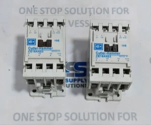 Cutler-Hammer CE15ANS3 3 Pole A.c. Magnetic Contactor Coil 110V 50Hz 120V 60Hz - Picture 1 of 18