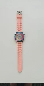 Orologio digitale Tous con bracciale in caucciù rosa IP iridescente D-BEAR - Foto 1 di 5