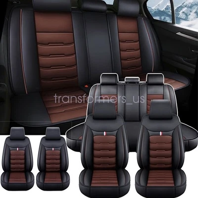For Mazda CX-5/6 Full Set 5-Sits Front + Rear Luxury PU Leather Cover Protector - Image 1 of 4