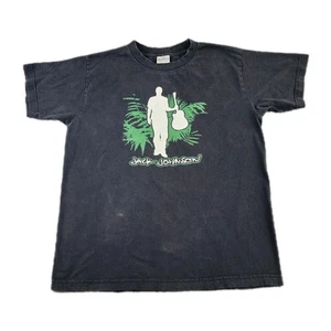 VINTAGE Jack Johnson Shirt Mens Medium In Between Dreams European Tour Adult A01 - Picture 1 of 16