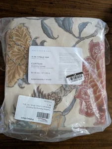 Panel de cortina opaca estampado Cynthia Palampore POTTERY BARN-50x96-NUEVO CON ETIQUETAS - Imagen 1 de 3