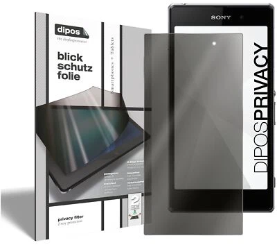 Screen Protector for Sony Xperia Z1 Compact (vertical) Anti-Spy Protection - Image 1 of 4