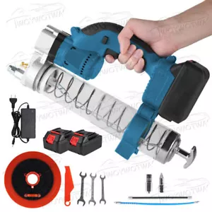 10000PSI Batería Prensa de Grasa Eléctrica Pistola de Grasa Grasa con Juego de Accesorios para Makita - Imagen 1 de 7