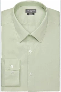 NWT MENS VAN HEUSEN SLIM FIT STRETCH 14 1/2 32/33 Small Color Grass MSRP $55.00 - Picture 1 of 1